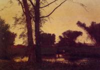 George Inness - Sunset